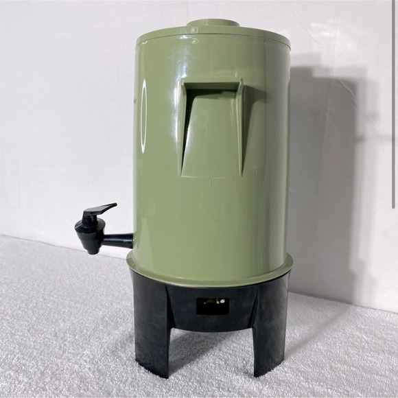 Vintage Regal Avocado Green Poly Perk Automatic Electric Coffee Maker 10-20 Cup - Picture 2 of 14